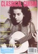 Ида Прести на обложке журнала Classical Guitar, май 1992 г.